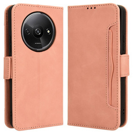 Откидной чехол для Xiaomi Redmi A3, Card Slot, розовый