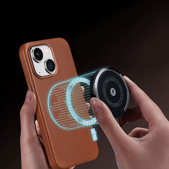 Чехол до iPhone 14, Dux Ducis Max Naples, коричневый
