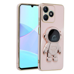 Чoхол до Realme C51, Astronaut, рожевий