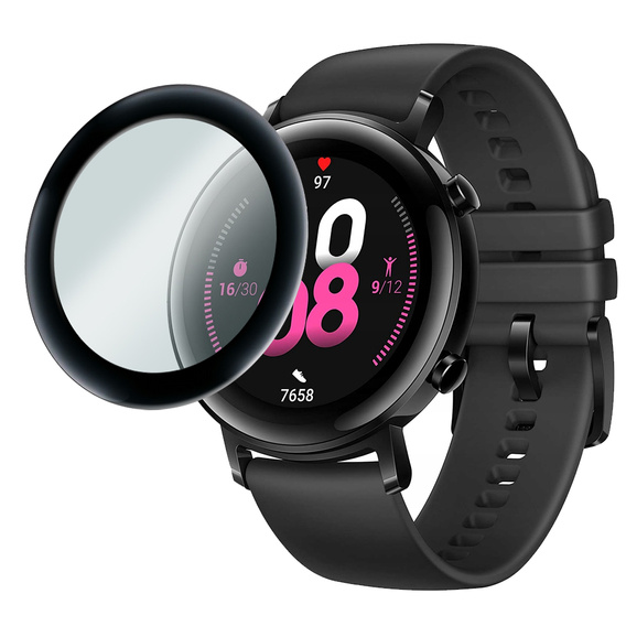 2x Гібридне скло ERBORD для Huawei Watch GT 2 42MM