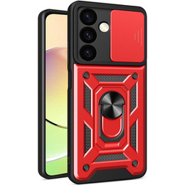 Чохол NOX Camera Slide Samsung Galaxy S24, CamShield Slide, червоний