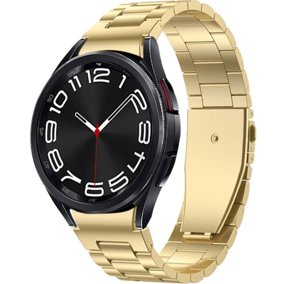 Ремінець-браслет для Samsung Galaxy Watch 4/5/6 40/42/43/44/45/46/47 мм, золотий