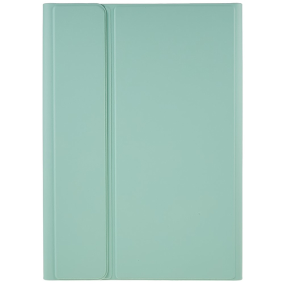 Чехол + клавиатура Galaxy Tab S7+ Plus / S8+ Plus /S7 FE T730 T733, Pen Slot, мятный