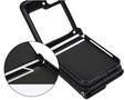 Шкіряний чохол Card Slots для Samsung Galaxy Z Flip5 5G, чорний