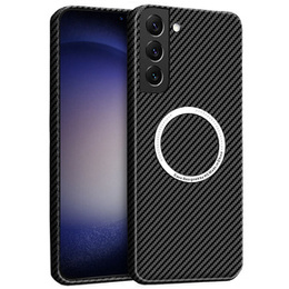 Чoхол до Samsung Galaxy S23 Plus, Magsafe Slim Carbon, чорний