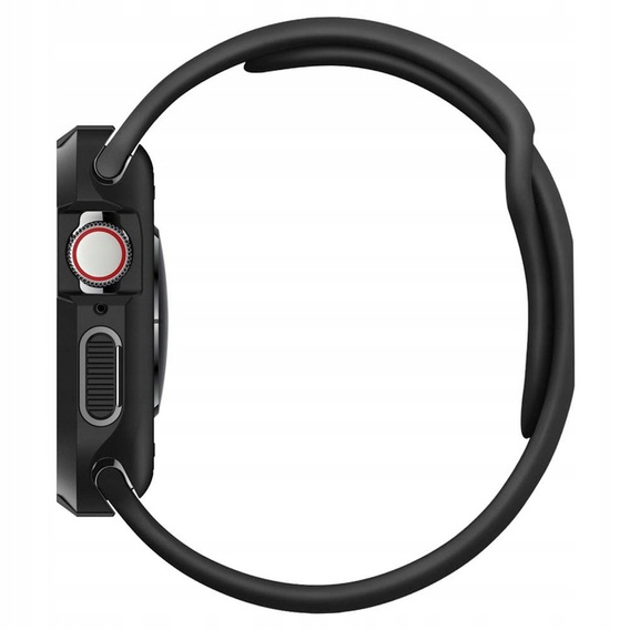 Чехол ремешок SPIGEN до Apple Watch 4/5/6/7/SE 44/45mm, Rugged Armor Pro, Black