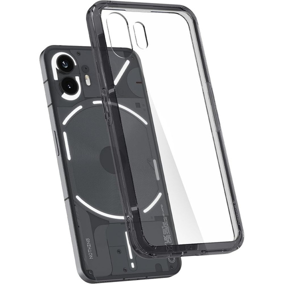 Чoхол Spigen до Nothing Phone 2, Ultra Hybrid, Space Crystal, Szare