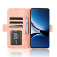Откидной чехол для Xiaomi Poco X7 Pro 5G, Card Slot, розовый