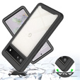 Чoхол Shockproof до Google Pixel 6a, із захисним екраном, чорний