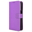 Откидной чехол для Samsung Galaxy M15 5G, Wallet Smart Magnet, фиолетовый
