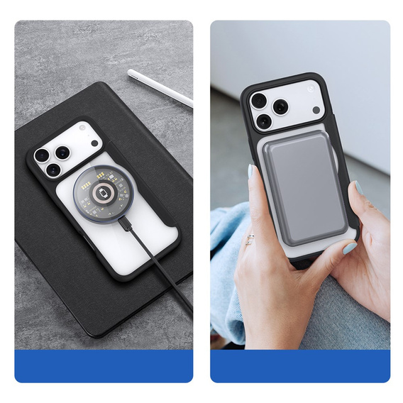 Чохол Dux Ducis для iPhone 17 Pro Max, Skin X Pro, з клапаном, на MagSafe, чорний