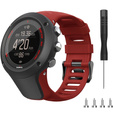 Силіконовий ремінець для Suunto 1/2/3/2S/2R/3P/3S/3R, Red
