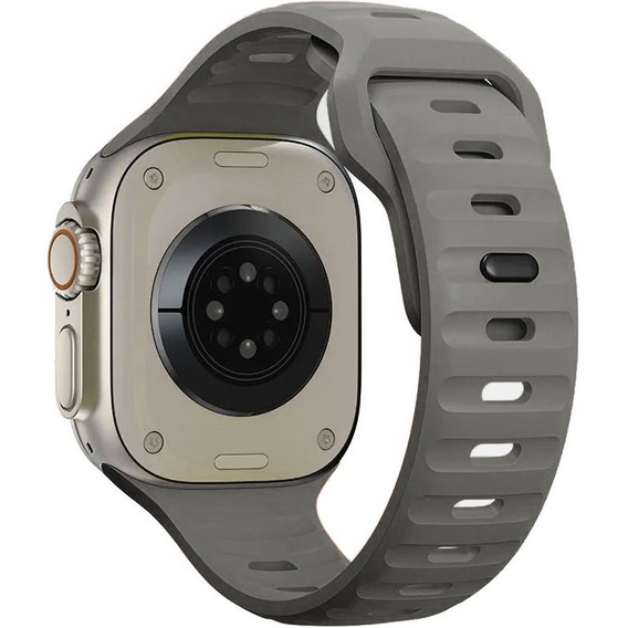 Ремінець  Hollow Apple Watch 1/2/3/4/5/6/7/8/SE/ULTRA 42/44/45/49MM, Dark Grey