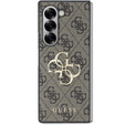 Чехол GUESS до Samsung Galaxy Z Fold6, 4G Big Metal Logo, коричневый