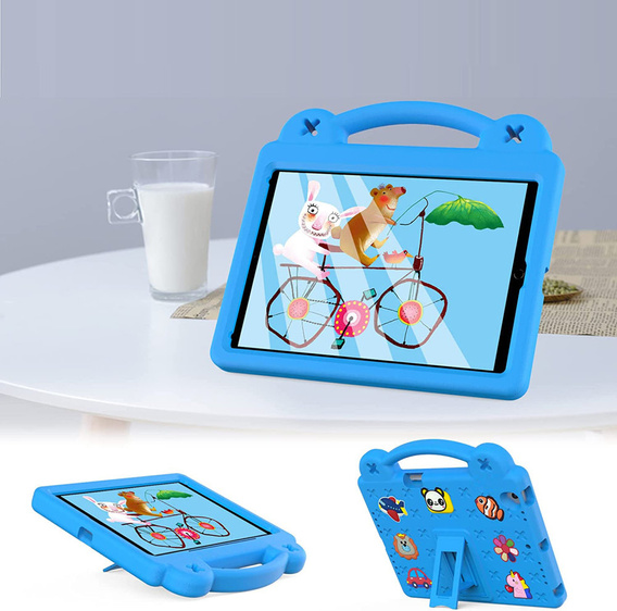Дитячий чохол для планшета Lenovo Tab M10 X505F X605F / Tab P10-X705F/L / Huawei T5 10.1, Cute Patterns, з підставкою, м'яти