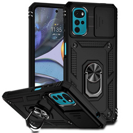 Чохол NOX Camera Slide Motorola Moto G22, CamShield Slide, чорний