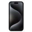 Чехол для iPhone 15 Pro Max, Aramid Fiber Cover, чёрный