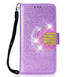 Чохол-книжка для Huawei P Smart 2019 / Honor 10 Lite, Glitter Mirror Wallet, фіолетовий