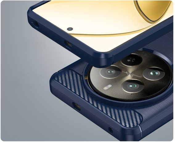 Чoхол до Realme 12 Pro 5G / 12 Pro+ 5G, Carbon, м'яти