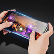 Закаленное стекло для Motorola Edge 50 Pro 5G, Dux Ducis на весь экран, чёрная рама