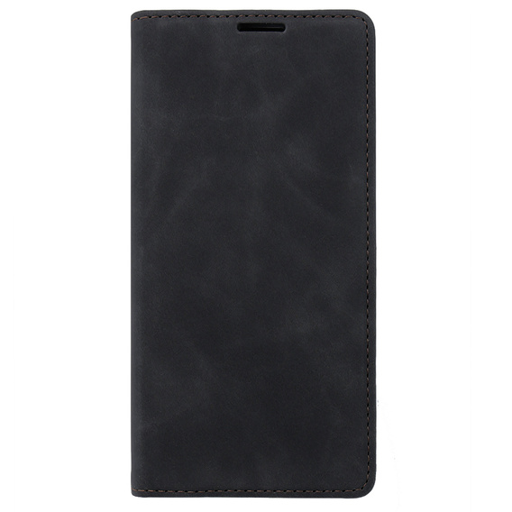 Чехол для Motorola Moto G84 5G, ERBORD Vintage, бумажник с клапаном, чёрный