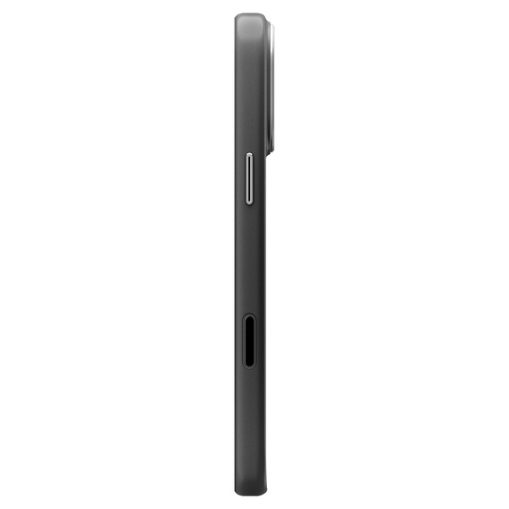 Чохол Spigen Enzo Aramid MagSafe для iPhone 17 Pro Max, карбоновий чорний / сріблястий