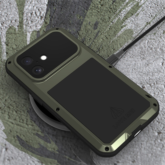 Броньований чохол із загартованим склом для iPhone 17