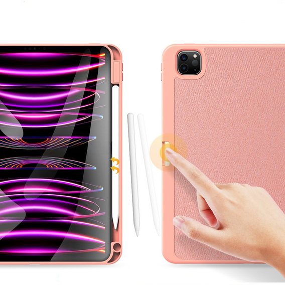Чехол для iPad Pro 11" 2024, Dux Ducis Domo, розовый