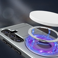 Чохол MagSafe для Samsung Galaxy S24, Military Magnet, чорний