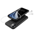 Чехол с батареей 6000mAh до iPhone 12 Mini, Black