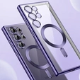 Чoхол до Samsung Galaxy S23 Ultra, MagSafe Hybrid, фіолетовий