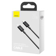 BASEUS Wisdom Kaбель Lightning 1.5M/2.4A (2 sztuki) - White