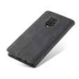 Чехол CASEME для Xiaomi do Redmi Note 9s / 9 Pro, Leather Wallet Case, чёрный