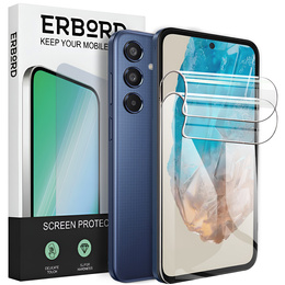 2x Гідрогелева плівка для iPhone 15 Pro Max, ERBORD Hydrogel Foil