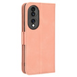 Откидной чехол для Honor 70 5G, Card Slot, розовый