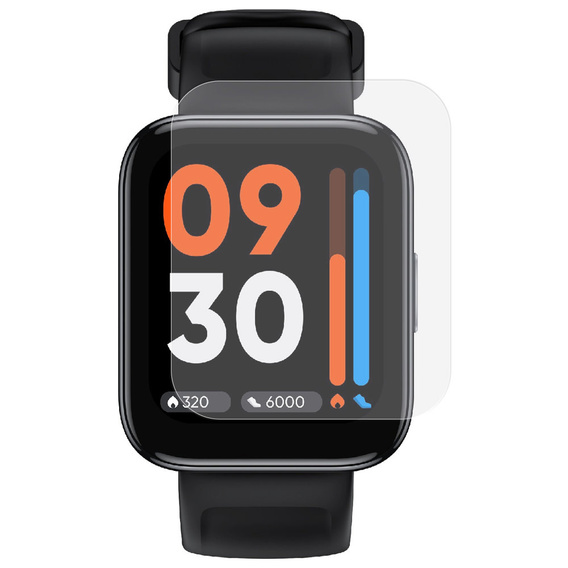 3x ERBORD Гідрогелева фольга для Realme Watch 3