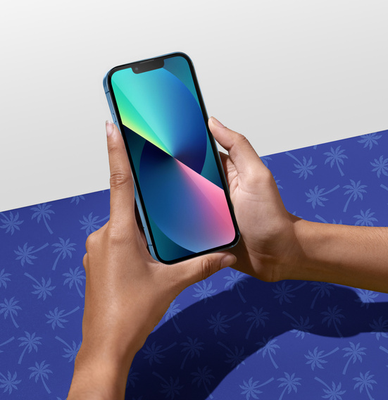 Закаленное стекло Diamond Palm для iPhone 13 Mini