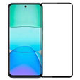 Закаленное стекло 3D для Xiaomi Redmi 13, чёрная рама