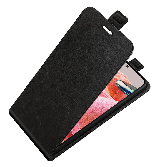 Футляр з клапаном для Xiaomi Redmi Note 12 4G, Flip, чорний