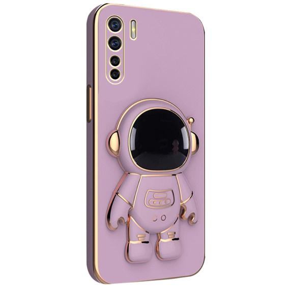 Чoхол до Oppo A91/F15, Astronaut, фіолетовий