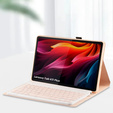 Чехол-клавиатура с Bluetooth для Lenovo Tab K11 Plus - розовый