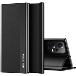 Откидной чехол для Xiaomi Poco X5 5G / Redmi Note 12 5G, Side Magnetic, чёрный