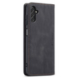 Чехол CASEME для Samsung Galaxy A04S / A13 5G, Leather Wallet Case, чёрный