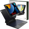Чехол-клавиатура для iPad 7/8/9 10.2, Dexnor Magnetic Keyboard Touchpad, чёрный