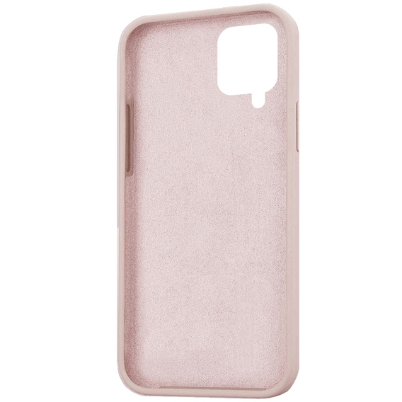 Чехол до Samsung Galaxy A12 / M12 / A12 2021, Silicone Lite, розовый