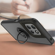Чохол для Motorola Moto G15 / Motorola Moto G15 Power, Frosted Ring, чорний