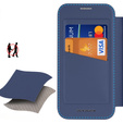 Чехол Dux Ducis до iPhone 16, Skin X Pro, MagSafe, темно-синий
