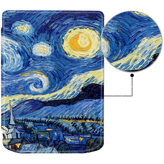 Чохол для PocketBook Verse / Verse Pro, Smartcase, oil painting