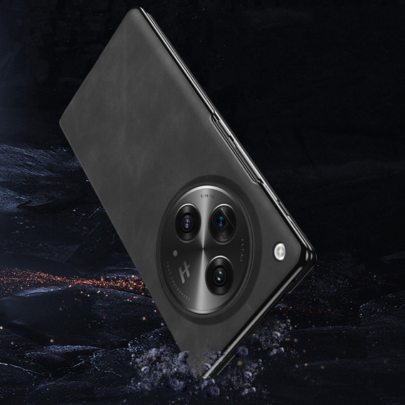 Чехол-накладка для Oppo Find N3 5G / OnePlus Open, текстура Wallet Nappa, черный