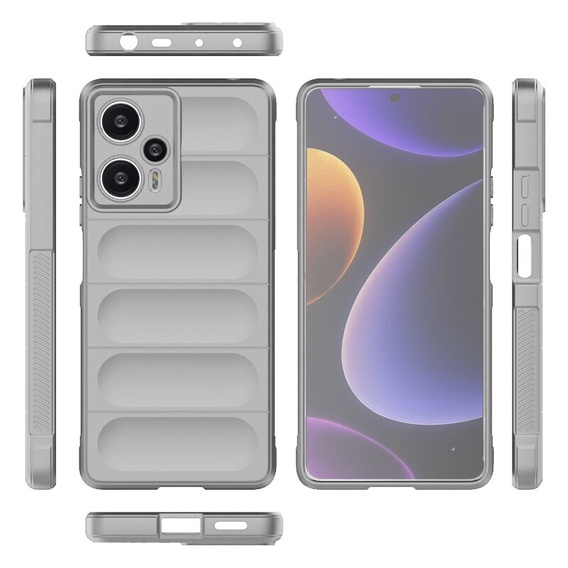 Чехол до Xiaomi Poco F5 5G, Gaming Shockproof, серый